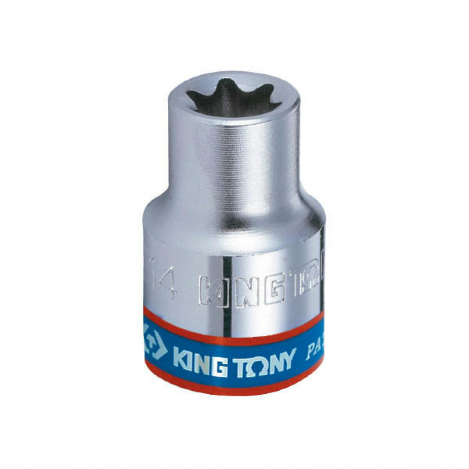 Головка торцевая TORX Е-стандарт 3/8", E8, L = 28 мм KING TONY 337508M